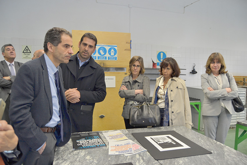 Ministro do Ensino Superior visitou a ESAD