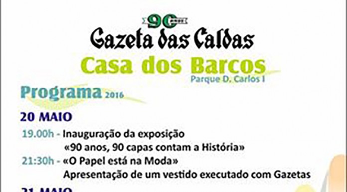 Gazeta das Caldas na Casa do Barcos