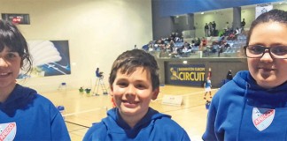 Areco participou com três atletas