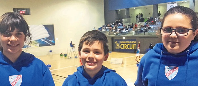 Areco participou com três atletas