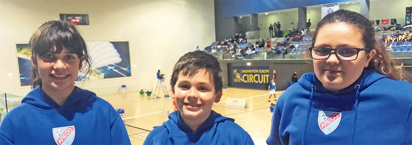 Areco participou com três atletas