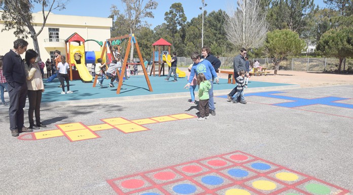 Recreio da EBI de Sto. Onofre inaugurado em Dia Aberto