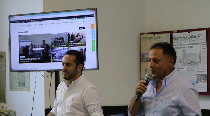 Gazeta das Caldas lança novo site