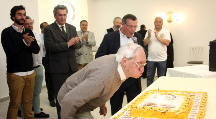 AF Leiria e FPF homenagearam o Caldas no centenário notícias das Caldas