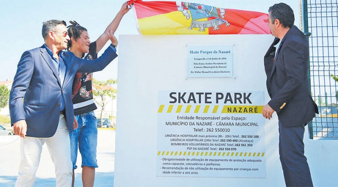 Skate Parque da Nazaré inaugurado