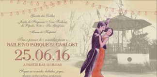 Baile amanhã no Parque D. Carlos I