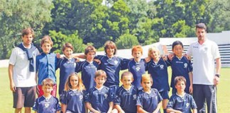 Bom derby a finalizar a época A equipa de benjamins B