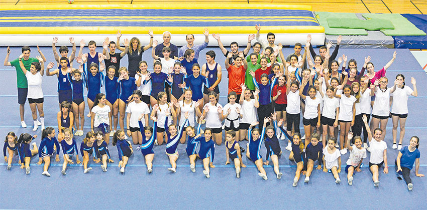 Festival anual de ginástica das escolas do 1º ciclo