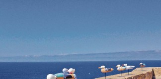 Cerâmica de Mário Reis no Forte da Nazaré