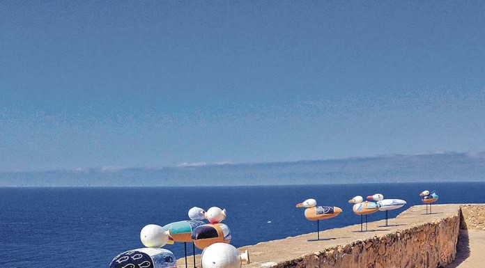 Cerâmica de Mário Reis no Forte da Nazaré