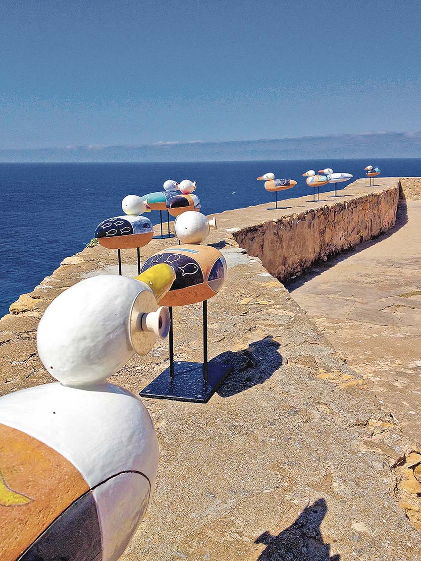 Cerâmica de Mário Reis no Forte da Nazaré