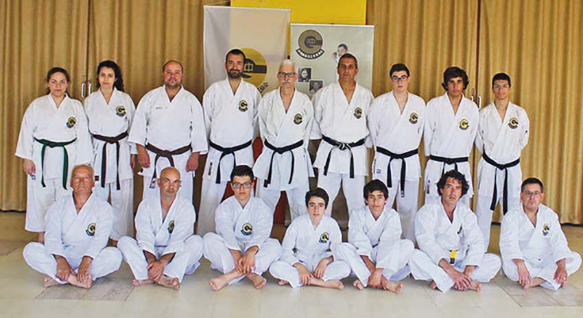 Estágio de Primavera de Karate de Portugal Goju-Ryu Karate-Do Shinkokai das Caldas da Rainha