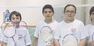 Areco teve cinco atletas no campeonato nacional de não seniores ARECO