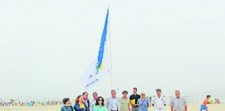 Foz do Arelho e praia da lagoa já ostentam a bandeira azul