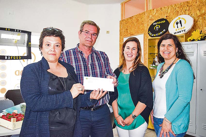 Caminhada solidária reverteu 750 euros para a Refood