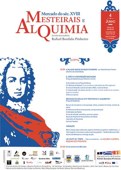 Recriação histórica conta a vinda de D. João V às Caldas da Rainha