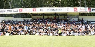 Festa de final de época do Caldas juntou todas as equipas num torneio
