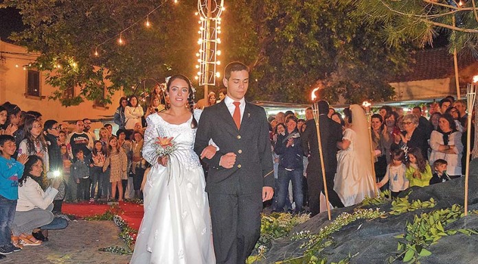Desfile de noivas enche de romantismo festa de A-da-Gorda