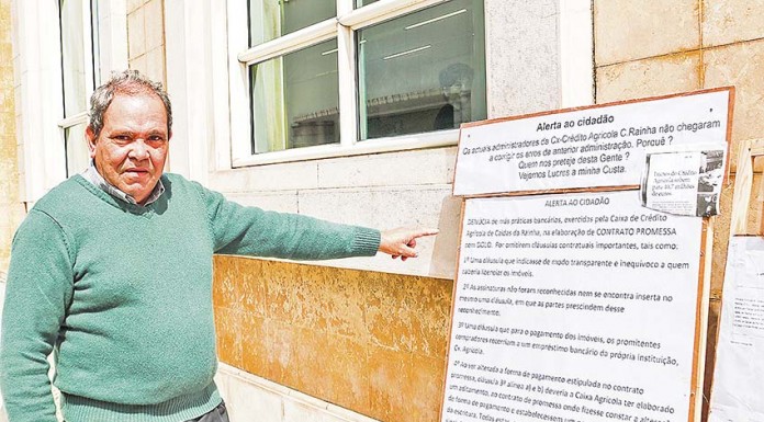 Caldense manifestou-se junto à Caixa de Crédito Agrícola