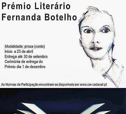 Cadaval promove Prémio Literário Fernanda Botelho