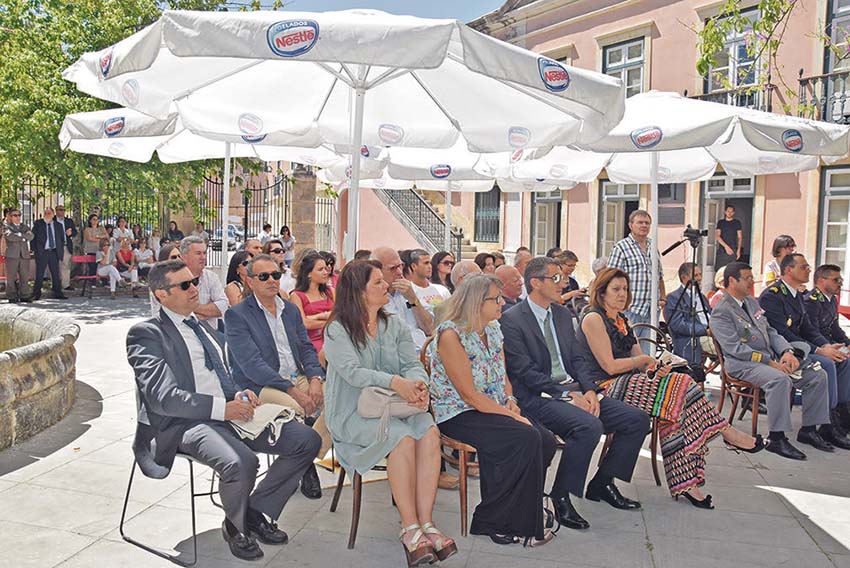 A cerimónia decorreu no jardim do Museu do Hospital e das Caldas | FÁTIMA FERREIRA