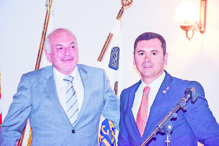 Joaquim Monteiro é o novo presidente dos rotários caldenses