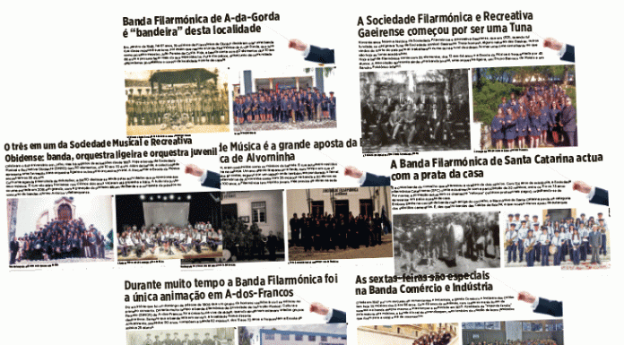 Uma viagem de dois meses pelas bandas filarmónicas de Caldas e Óbidos