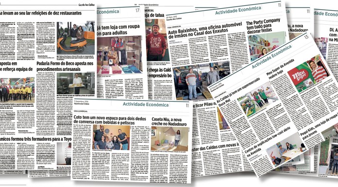 Uma em cada cinco lojas que abrem nas Caldas acabam por fechar