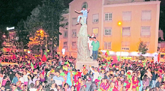 O Portugal – França entre os franceses que vivem na região
