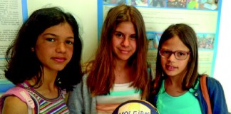 “Ecolivro de Voleibol Sentado” construído nas escolas de Óbidos Alunas