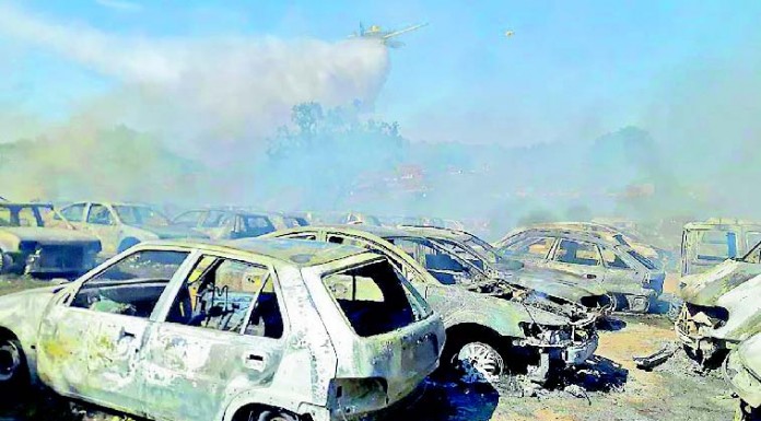 Uma caldense entre os sinistrados do Andanças