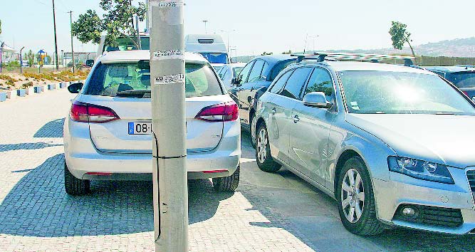 O caos em São Martinho do Porto