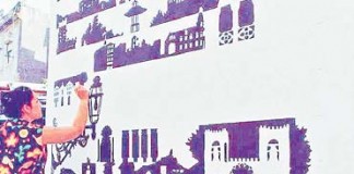 Ex-aluna da ESAD participou na Paratíssima 2016 com um mural inspirado na velha Lisboa