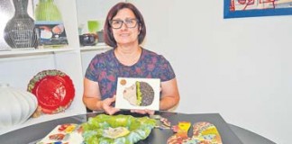 Loja da Gazeta vende cerâmica de Sara Cardina e Teresa Alves