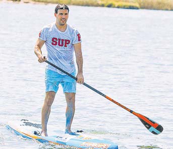 Etapa do campeonato nacional de SUP em Óbidos