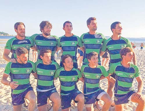 Caldas Rugby Clube vence 15 anos depois o Torneio Internacional Beach Rugby Vila de Boiro Equipa caldense