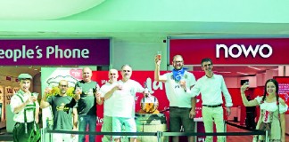 Um festival de cerveja no La Vie