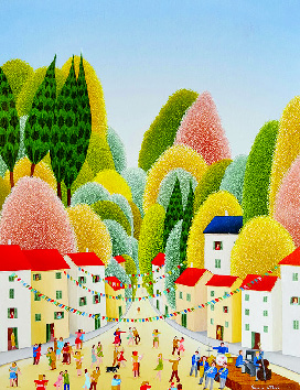 De um quadro de Cesare Novi à memória pessoal da festa anual