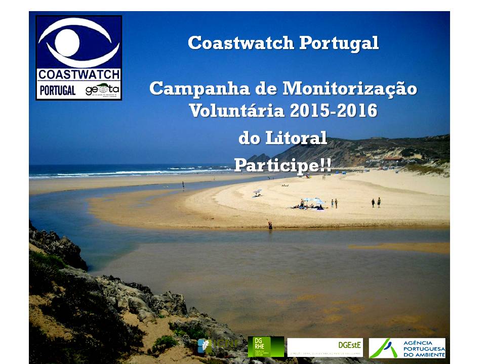 Coastwatch – uma campanha para quem quer ajudar a monitorizar a costa