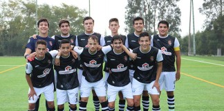 Equipa de juvenis do Caldas A