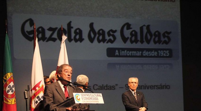 Caldas SC, Gazeta das Caldas, GD Peniche e Júlio Vieira homenageados pela AF Leiria Xavier