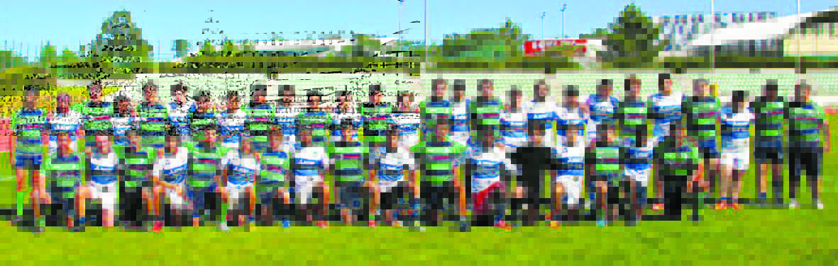 O Caldas RC recebeu o CR S. Miguel para apresentação dos escalões de competição mais jovens