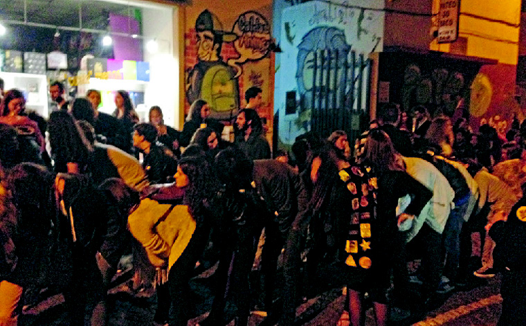 “Os caloiros e os atrajados mentais”