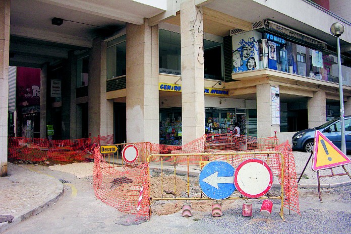 repavimentar 50 ruas das Caldas