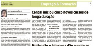 Emprego & Classificados 14-10-2016 Emprego e Formação