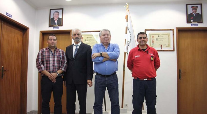 Equipa de salvamento vertical dos bombeiros recebe novos fatos no cortejo de oferendas IMG_8862