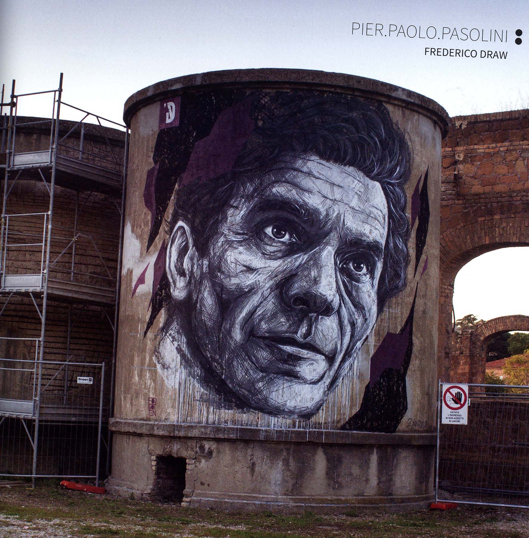 Caldenses colocam a melhor arte urbana portuguesa no coração de Roma