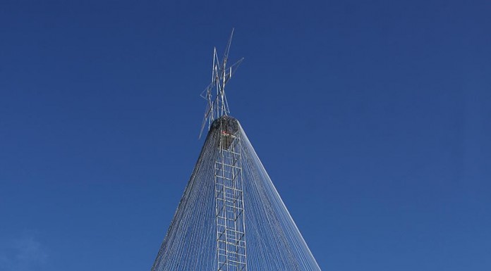 Árvore de Natal das Caldas será a maior do país Árvore de Natal das Caldas