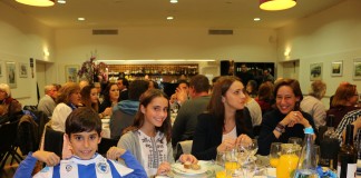 Jantar de Natal dos Dragões do Oeste com 120 pessoas Porto