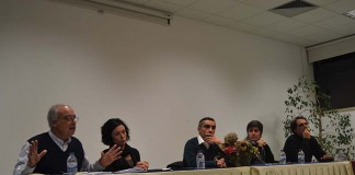 “Precários do CHO estão a dar exemplo de luta pelos direitos dos trabalhadores” Carvalho da Silva, Guida da Ponte, Carla Jorge e Tiago Gillot